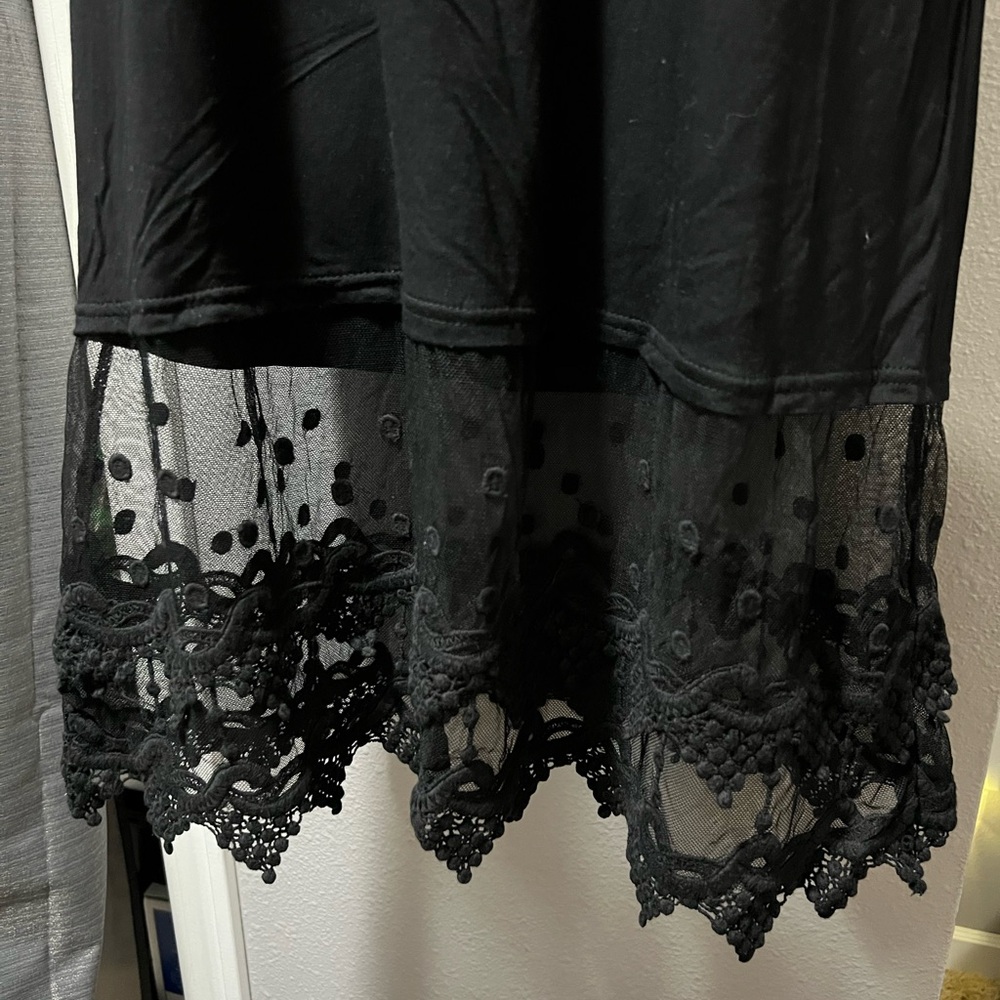 Three Bird Nest Black Slip - Picture 3 of 10